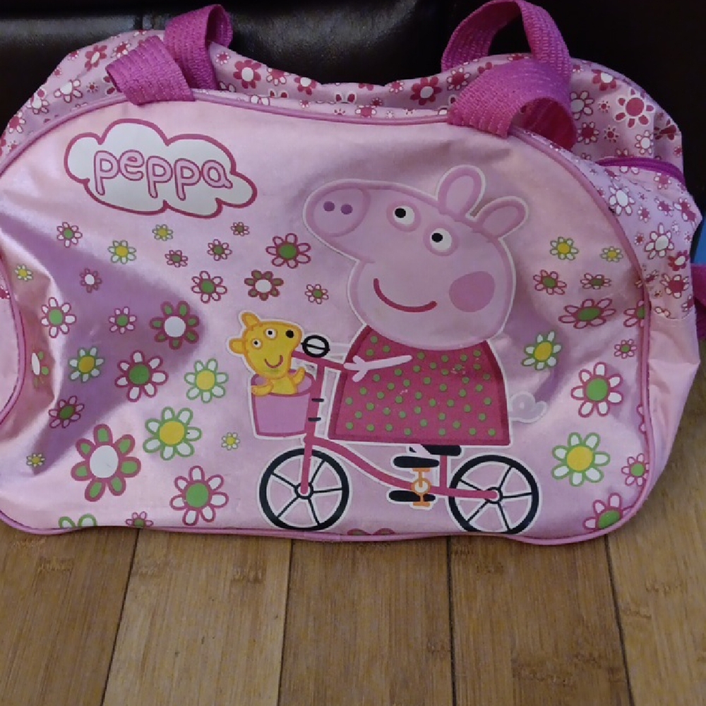 Pig Pink Kids Duffle Bag
